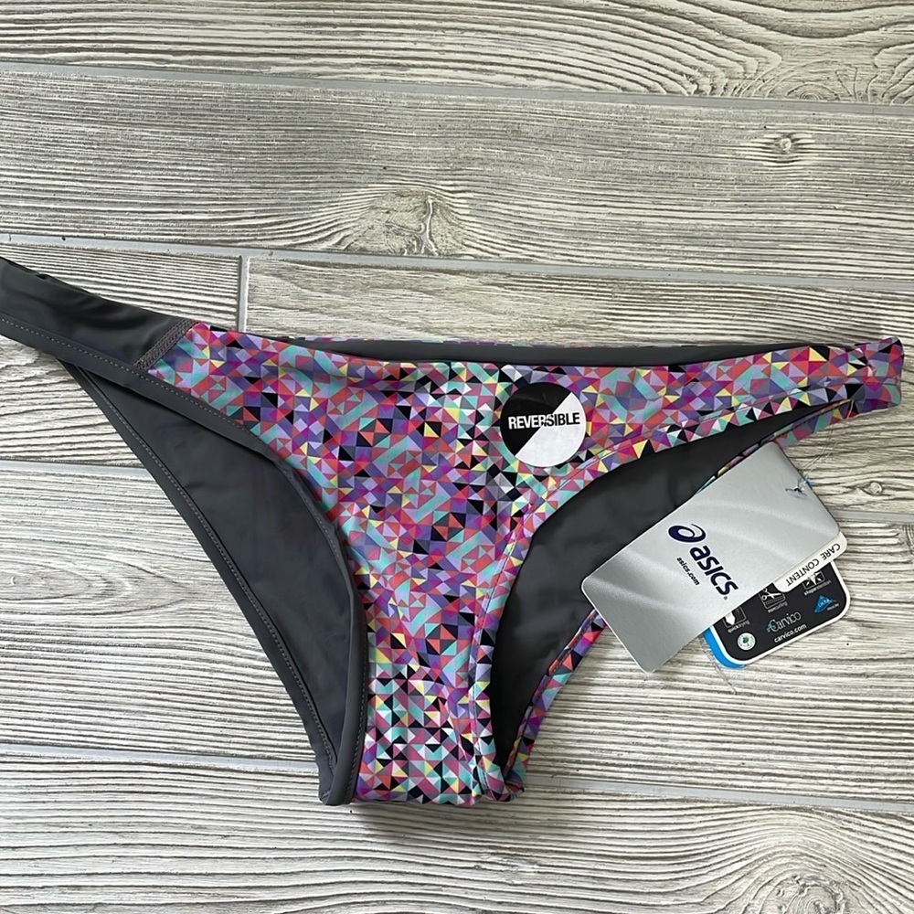 ASICS Reversible Kanani Geo Bikini Bottom